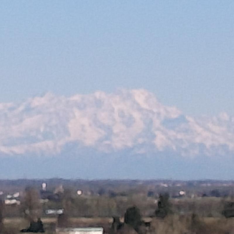 Il monte rosa. foto scattata da sergio.