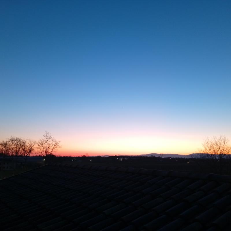 Ultime luci del giorno.....