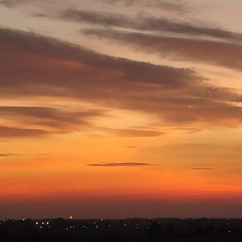 Crepuscoli di aprile. foto di sergio