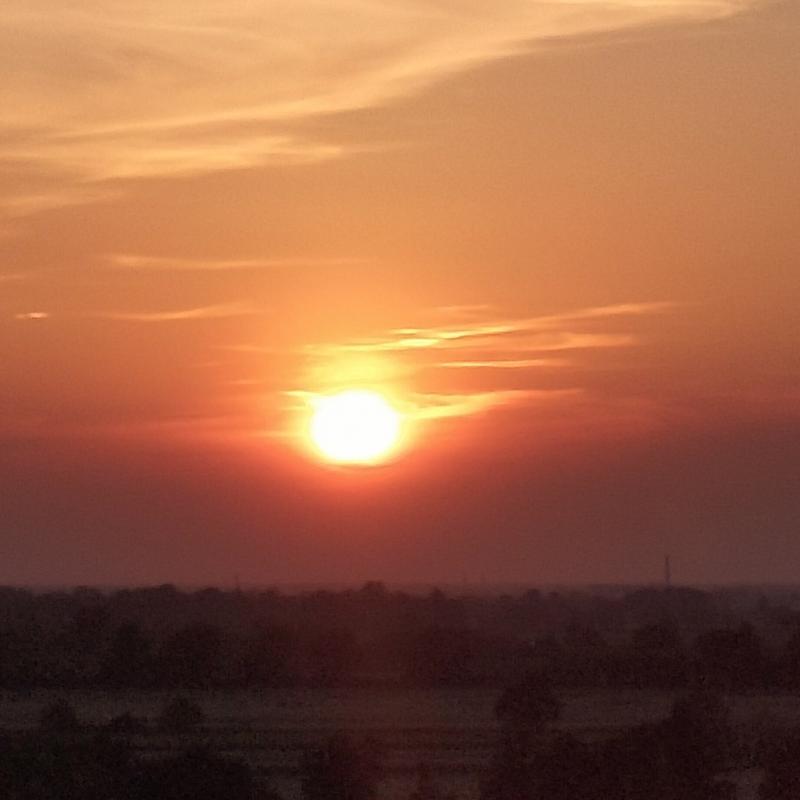 Tramonto in oltrepo. di sergio