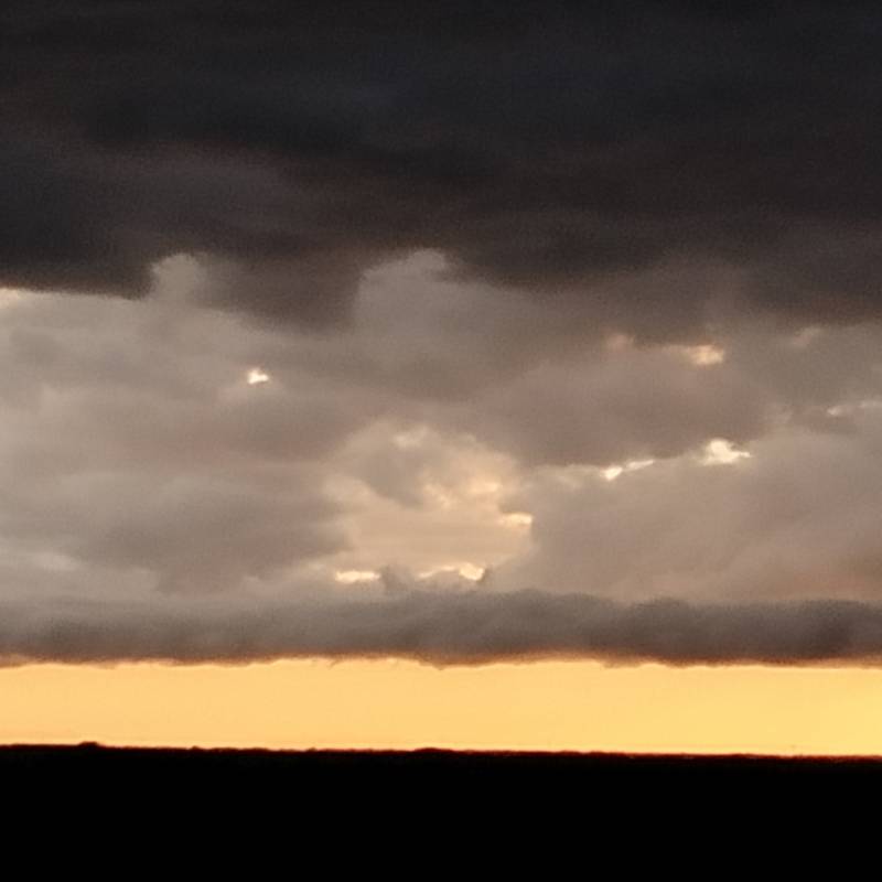 Tempo fa separazione felmar rosso. foto di sergio