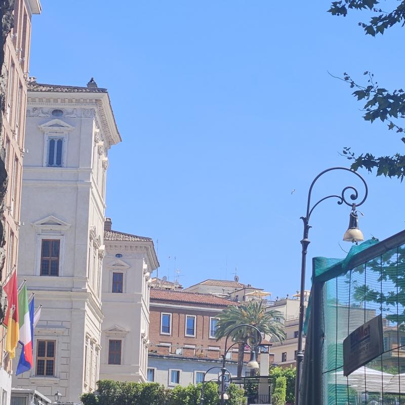 Roma in azzurro
