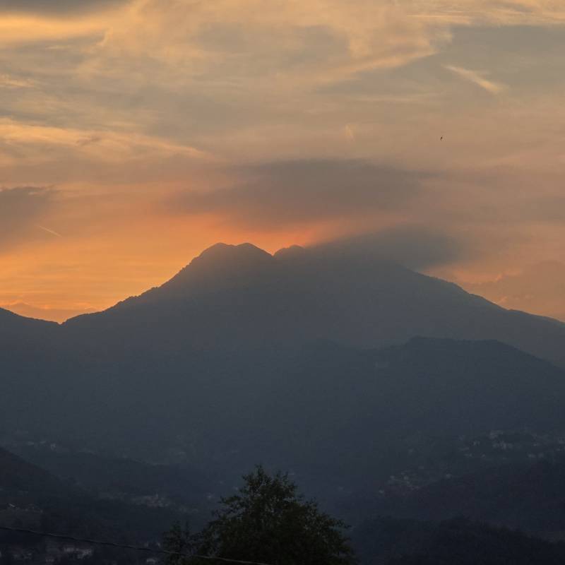 Bedulita -Tramonto sul Resegone