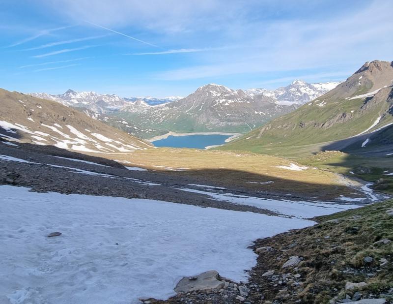 un saluto dal mont cenis