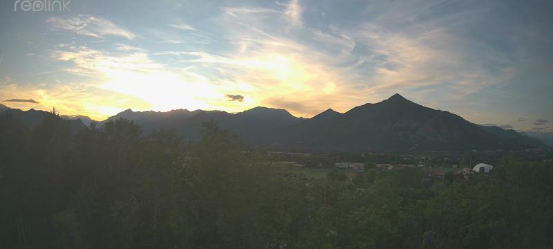 Stasera il tramonto da Rosta