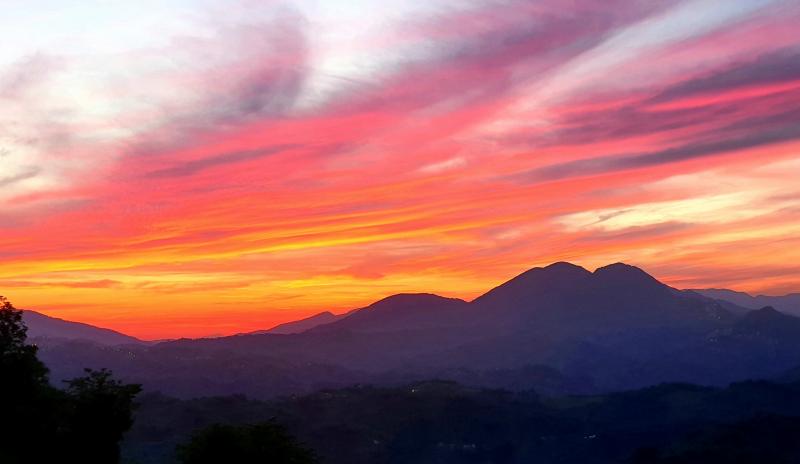tramonto in famme