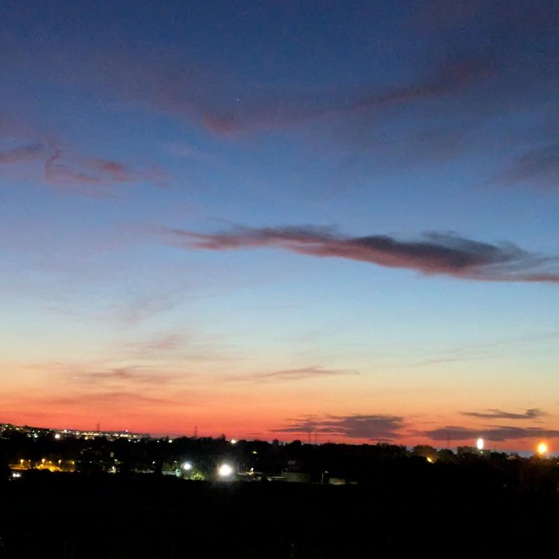 tramonto a falconara