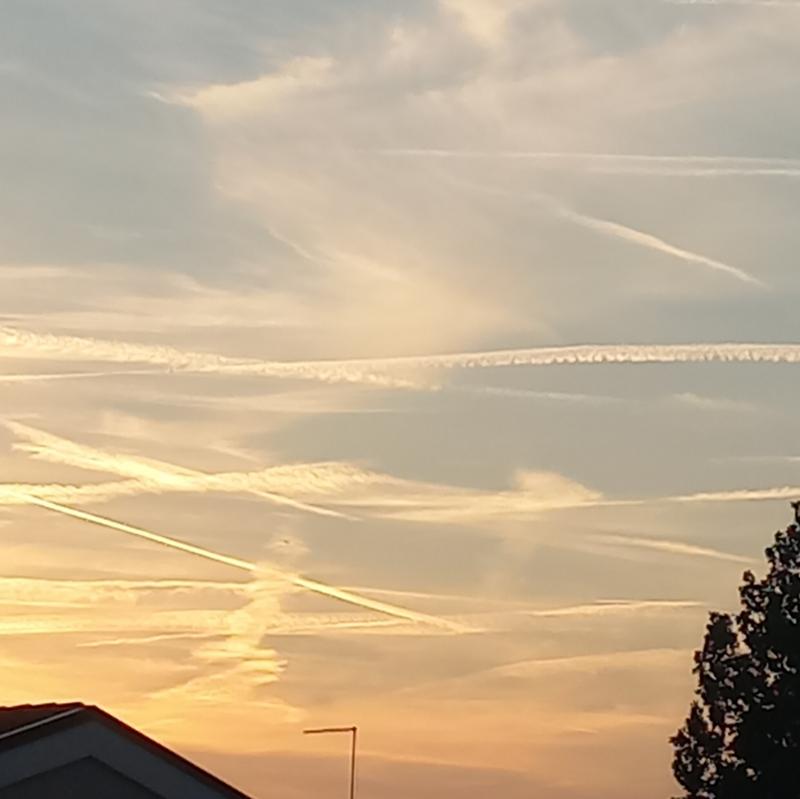 Tramonto a striscie