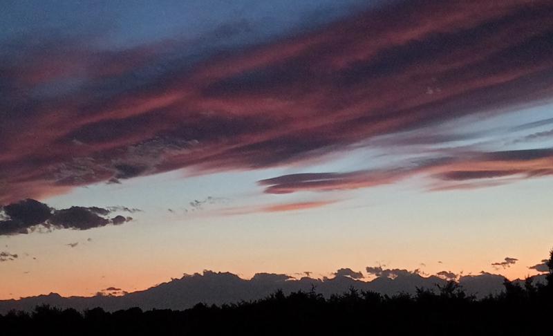 che cielo stasera