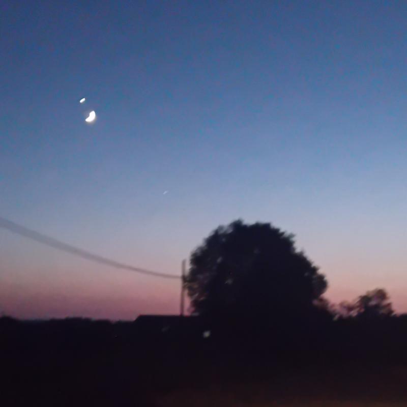 Prima fettina di luna giugno