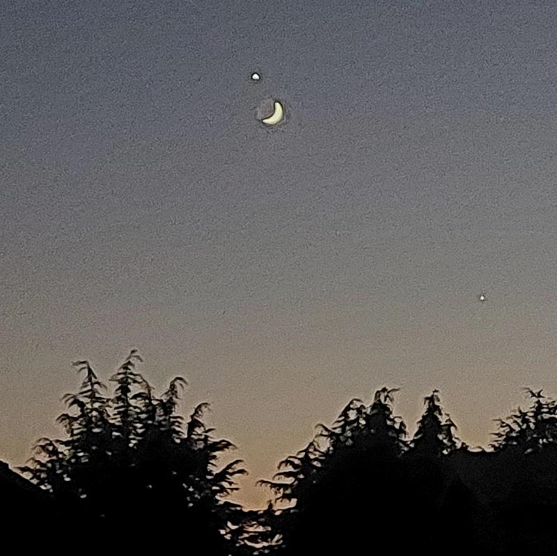luna e venere