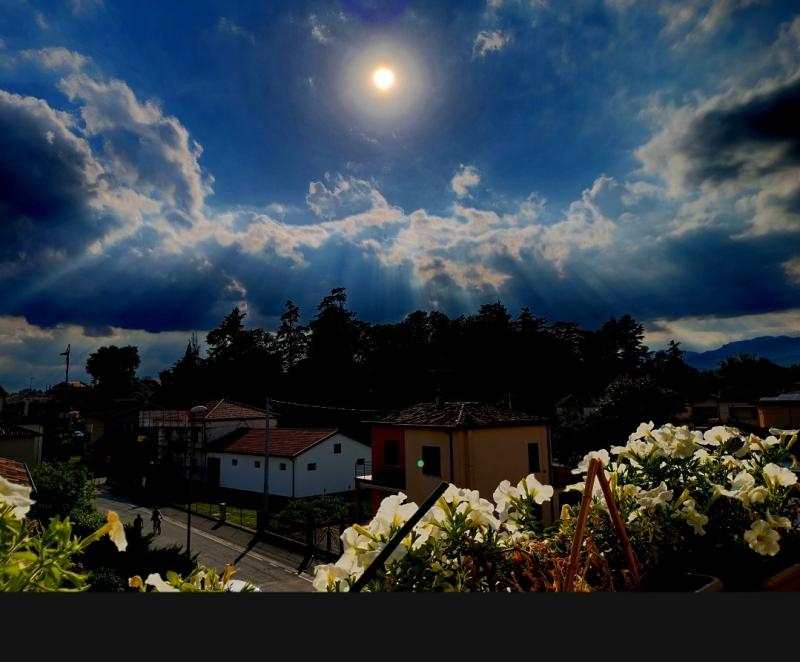 aspettavamo la pioggia ma il cielo si e' aperto