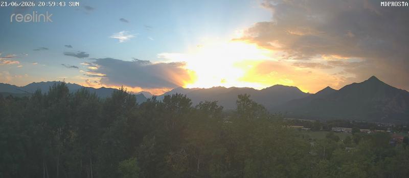 21 giugno tramonto al rocciamelone