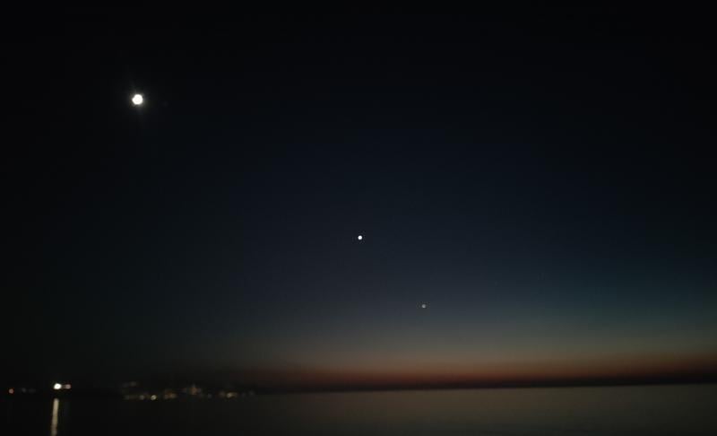 luna venere giove