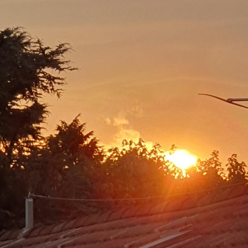 Tramonto prima della