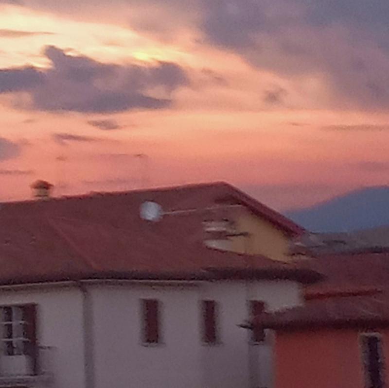 tramonto in borgo
