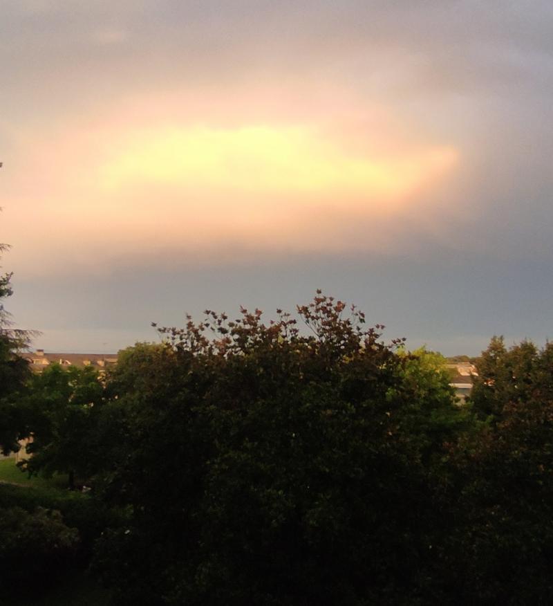 puntuali come sempre 3BMeteo e' arrivato il temporale a Tavagnacco. i miei attimi speciali Adry