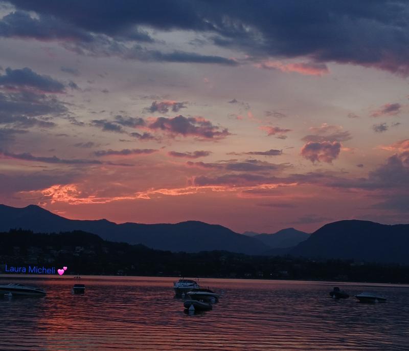 tramonto infuocato