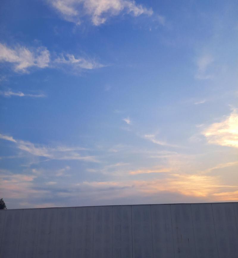 tramonto colorato