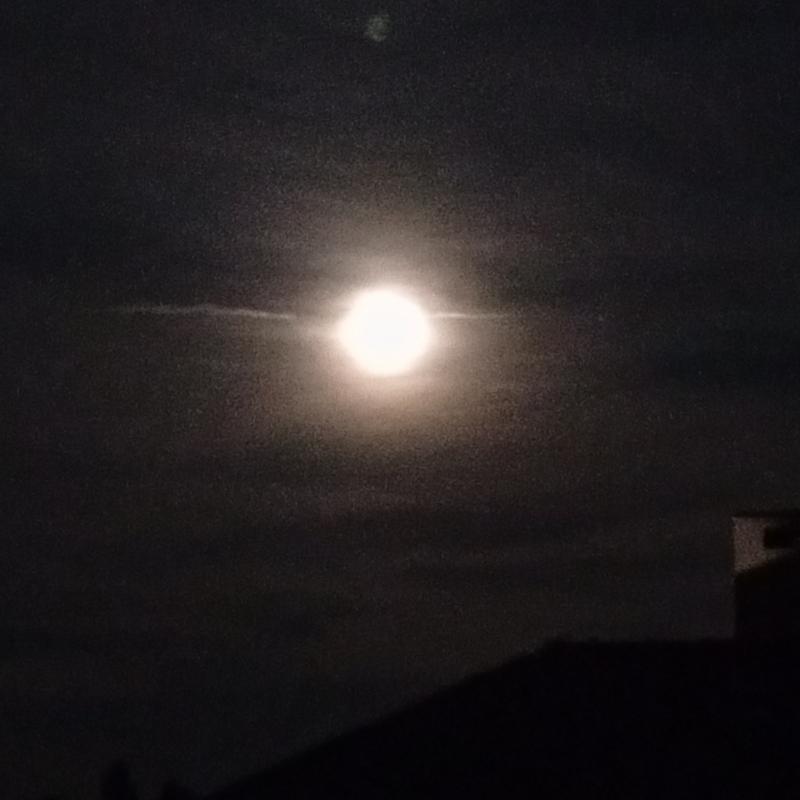 Meravigliosa luna piena....