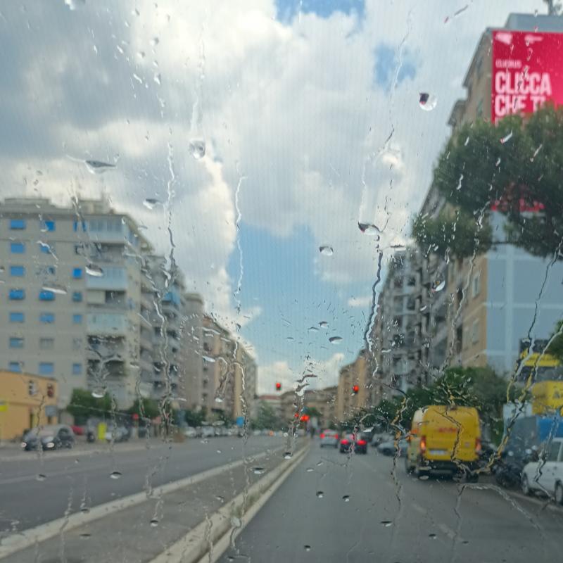 Piove zona stazione tiburtina