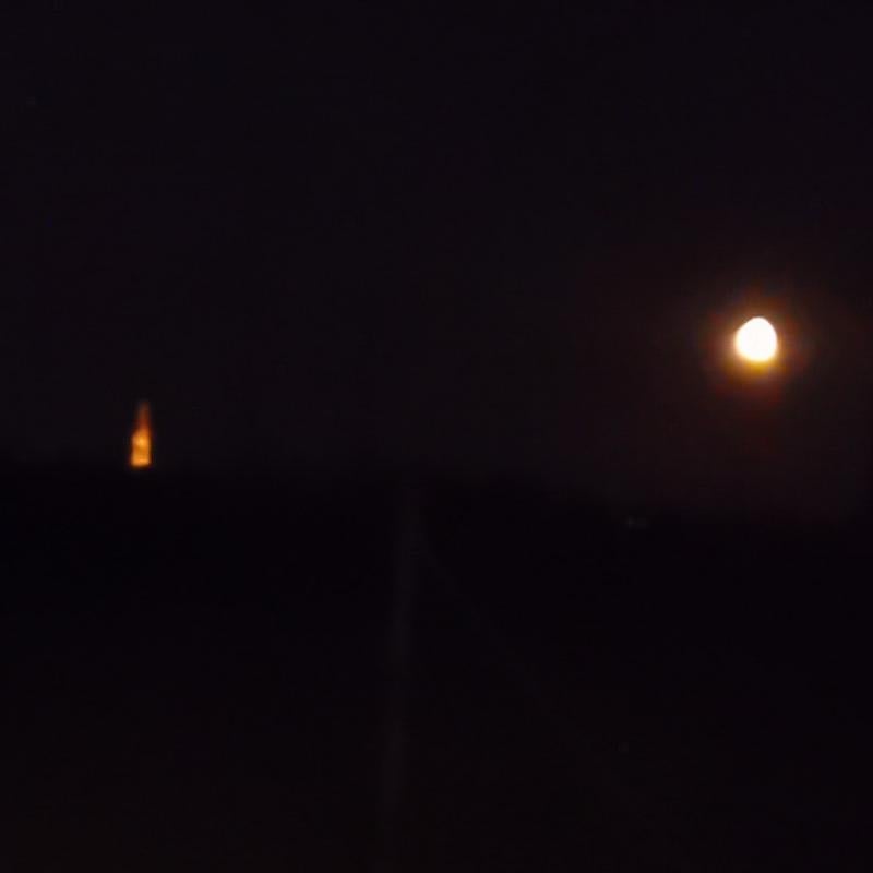 Il campanile la luna
