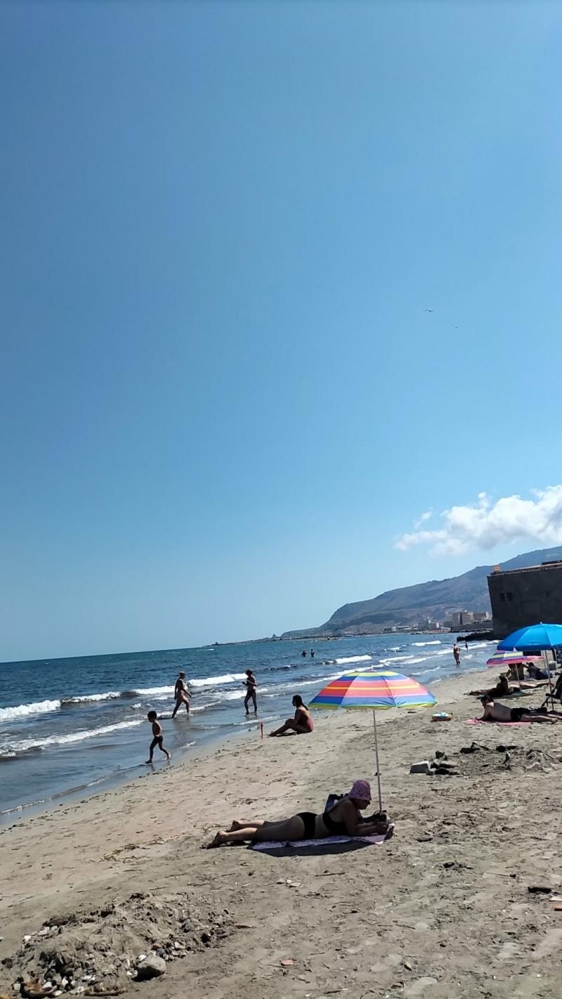 Spiaggia mura di tramontana
