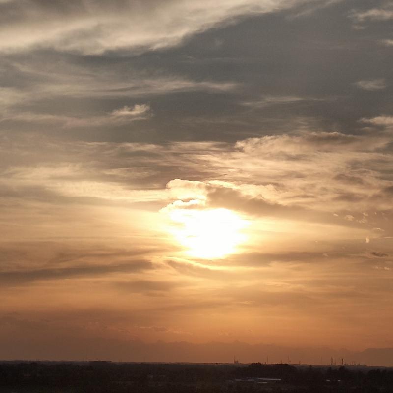 Cieli dell' oltrepo. foto si sergio