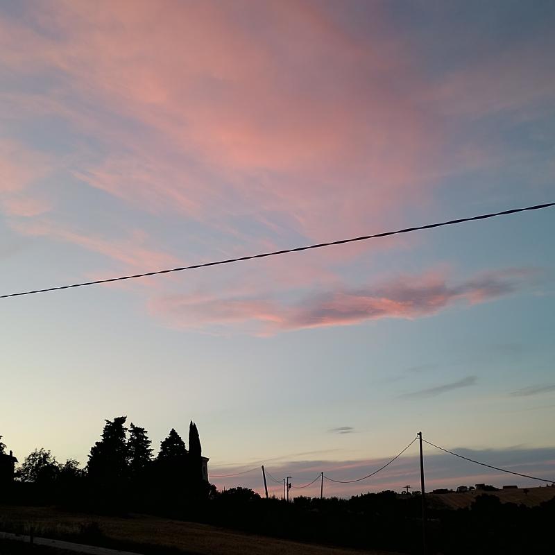 Aspettavo la pioggia....invece