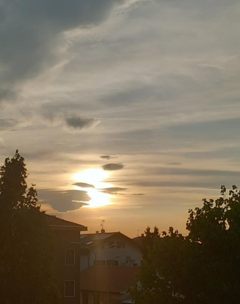 verso il tramonto....