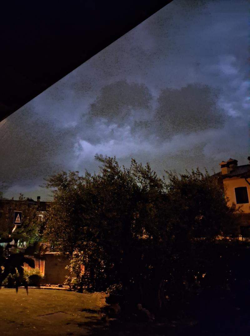 fulmini su Pescantina