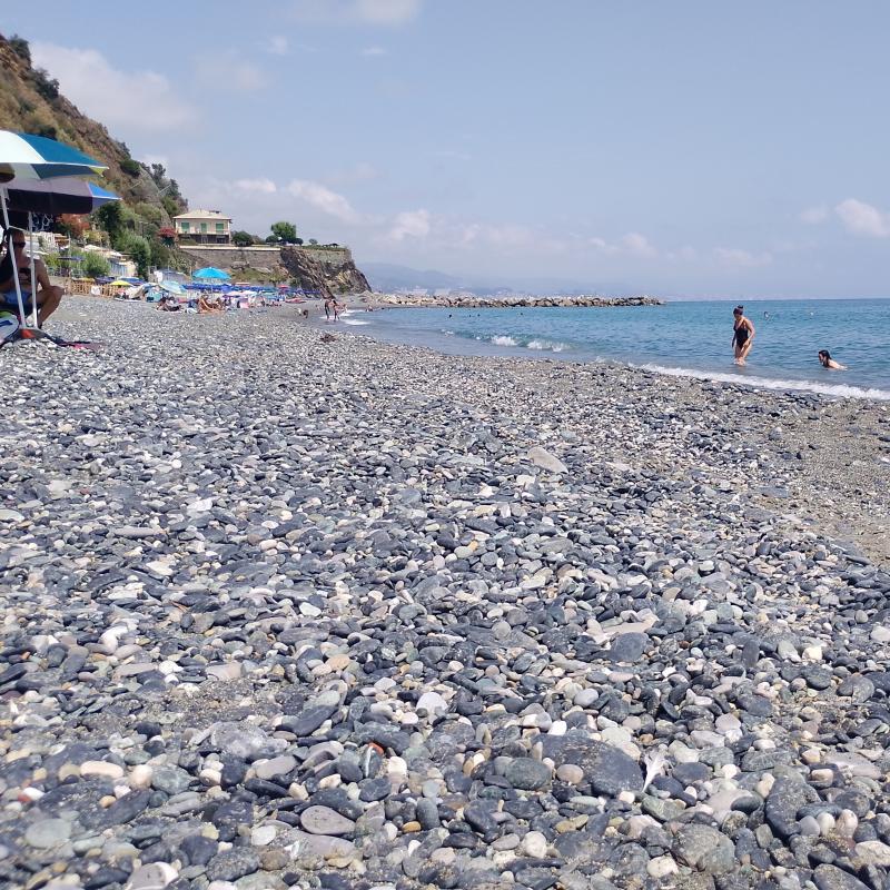 Arenzano spiaggia di punta pizzo