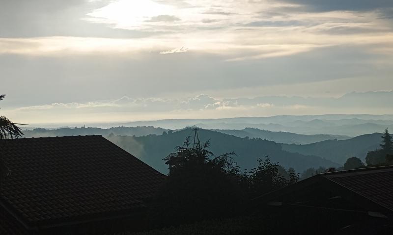 il tramonto dopo il temporale