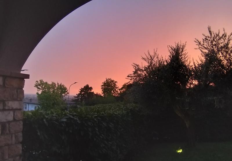 .....di giorno che lampi che scoppi che pace la sera