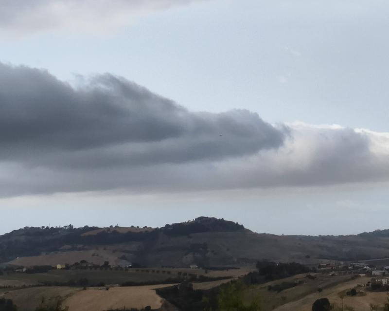 nuvole un po' strane