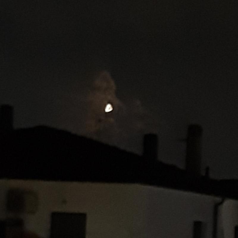 Luna nascosta ore 23.23