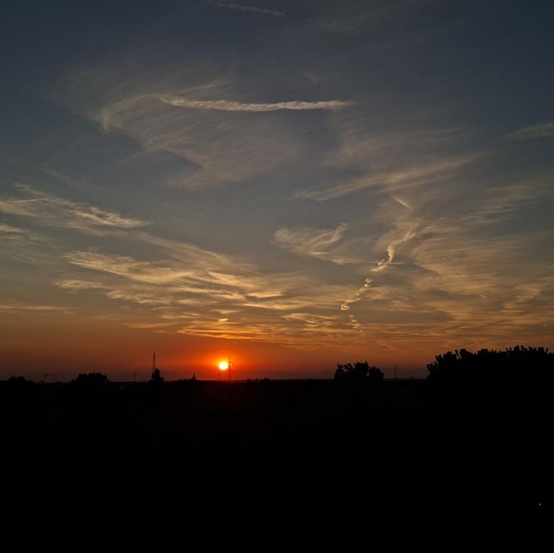 Il tramonto