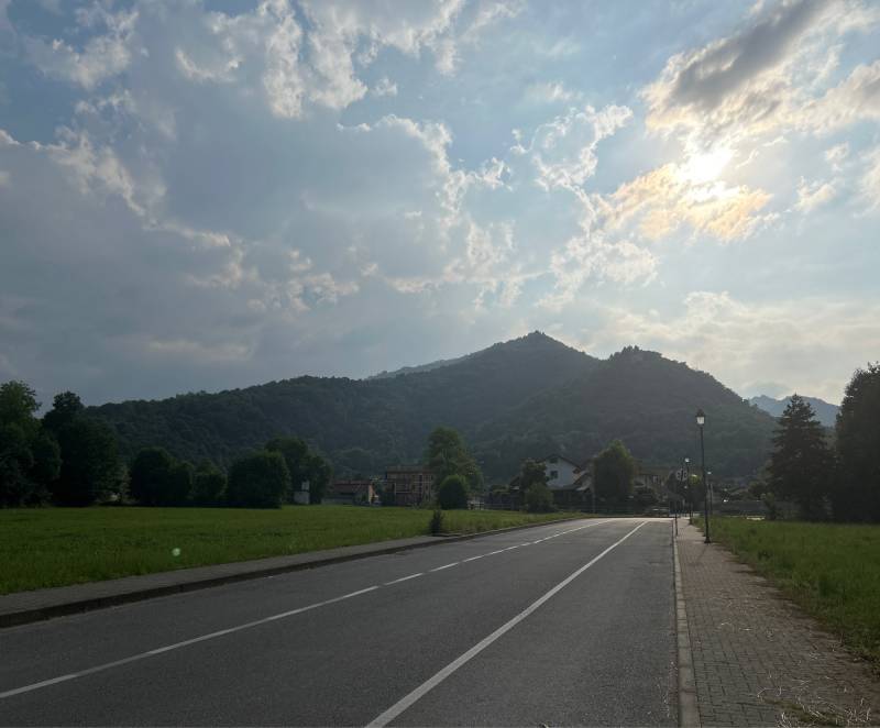 Primo giorno di vera estate a Bernezzo
