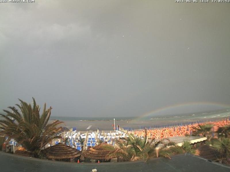 Arcobaleno webcam di Pesaro
