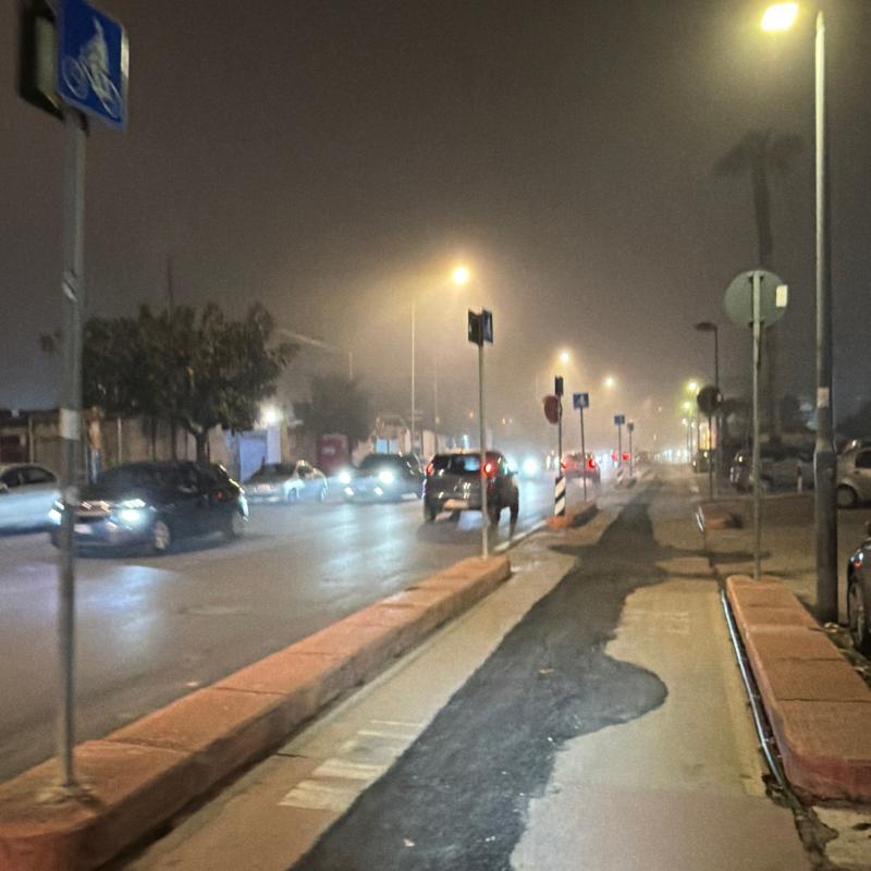 Nebbia a Bari liberta'