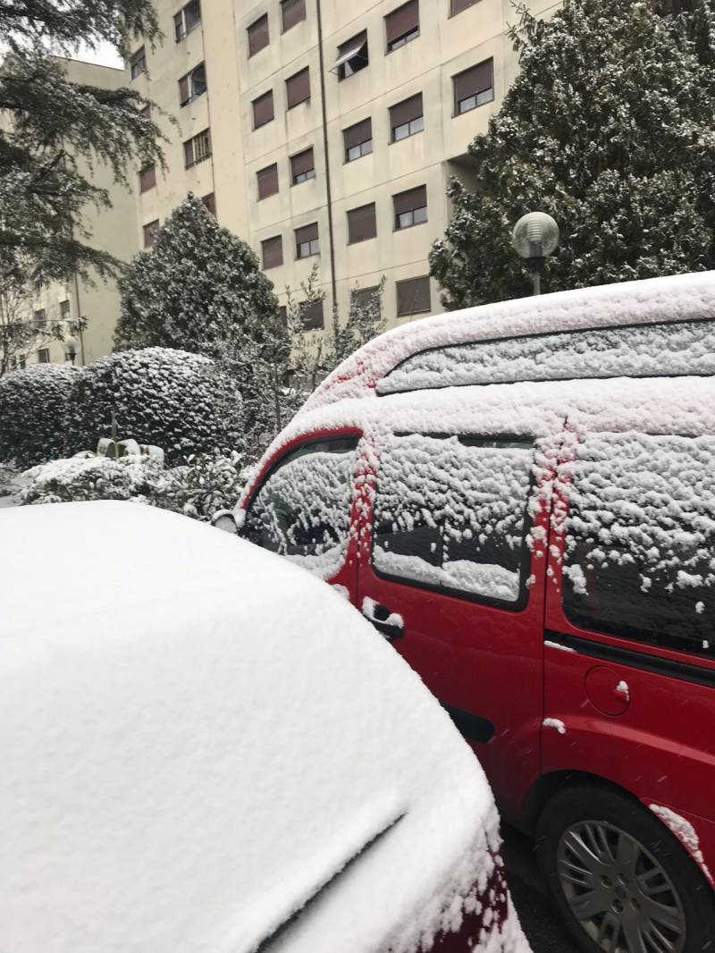 Nevicata 01 marzo 2018