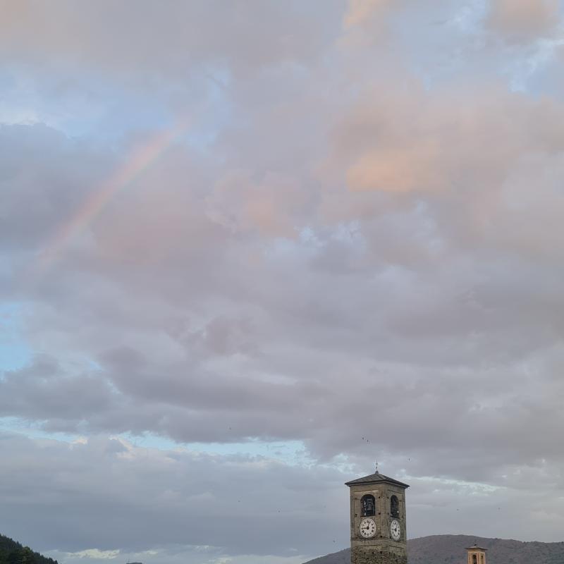 Accenno di un arcobaleno