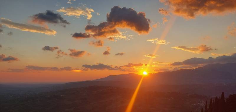 tramonto spettacolare