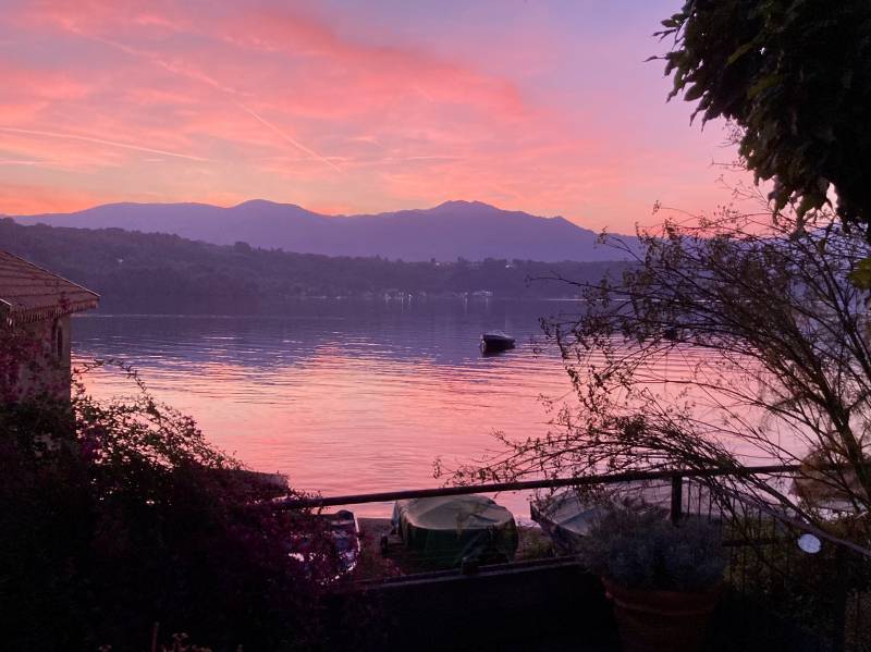 tramonto viola