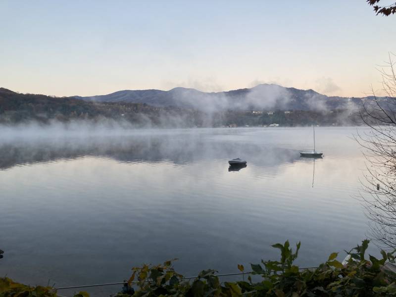 il lago che fuma