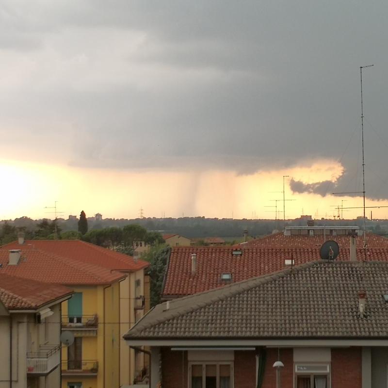Temporale da san michele direzione san giovanni lupatoto