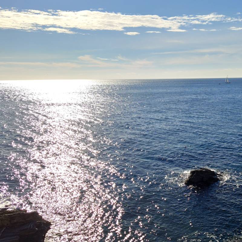 Genova nervi tepore autunnale