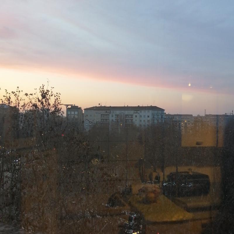 Tramonto a milano sarpi piazza firenze