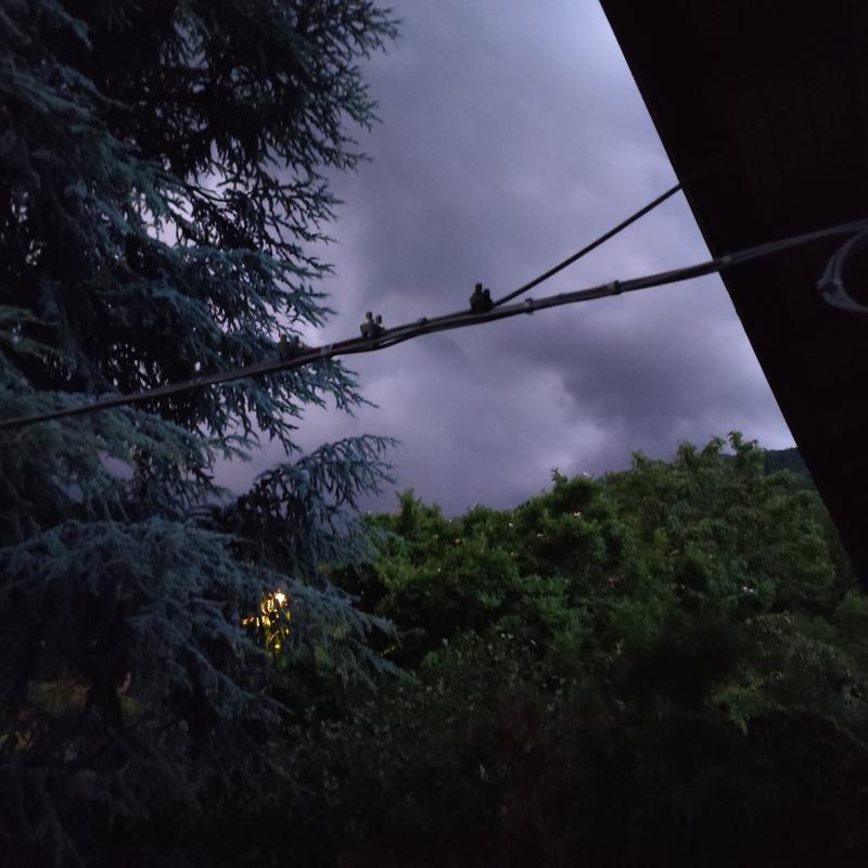 Lessolo prima del temporale