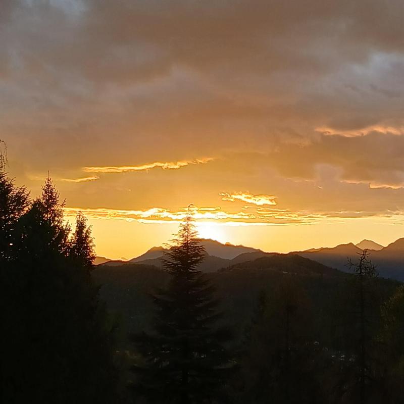 tramonto da Aviatico
